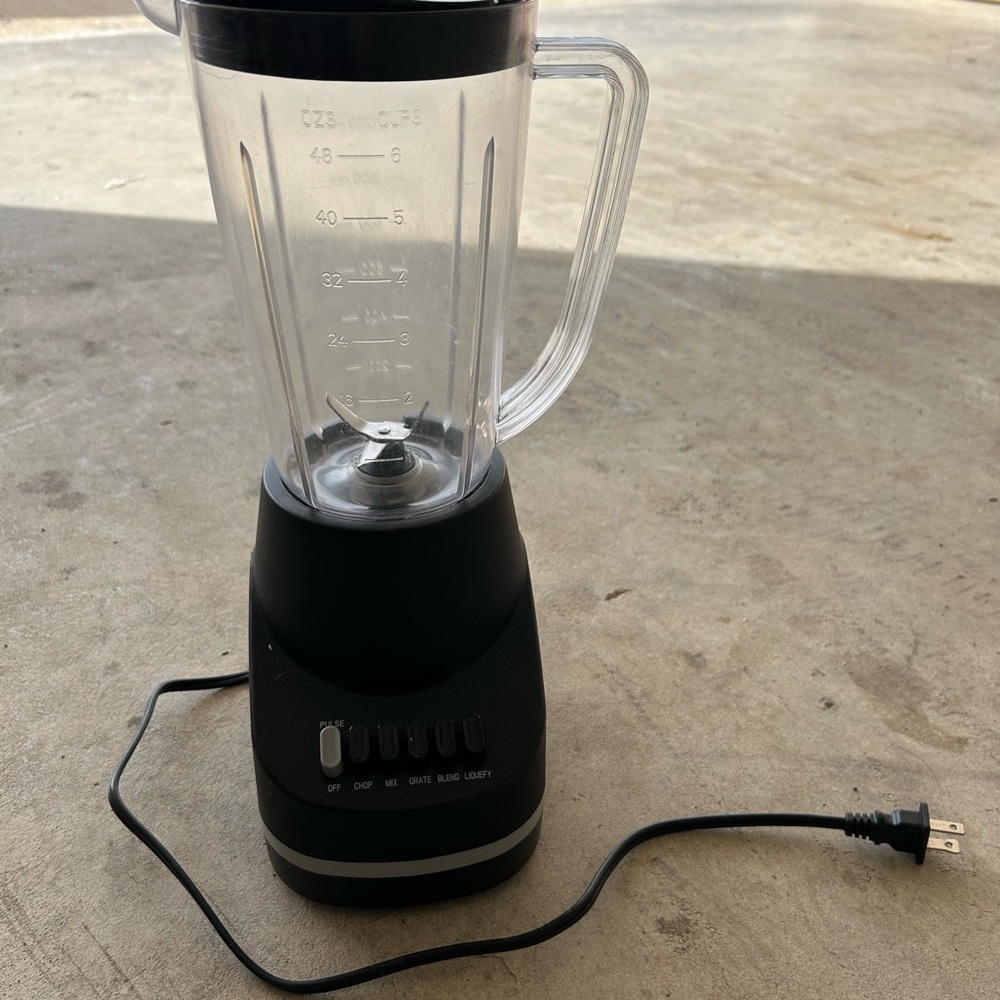 Black Electric Blender